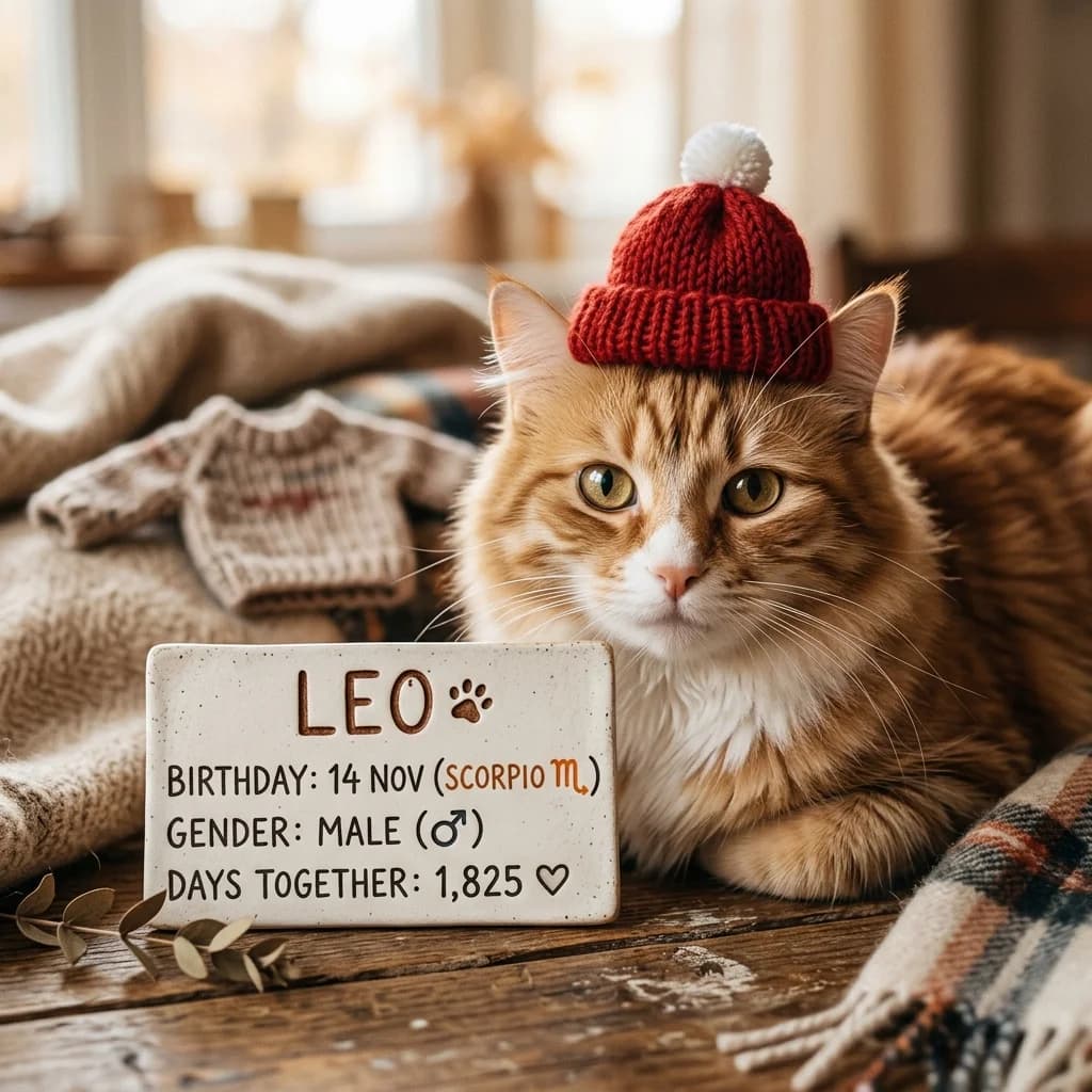 Pet Nameplate Section Preview