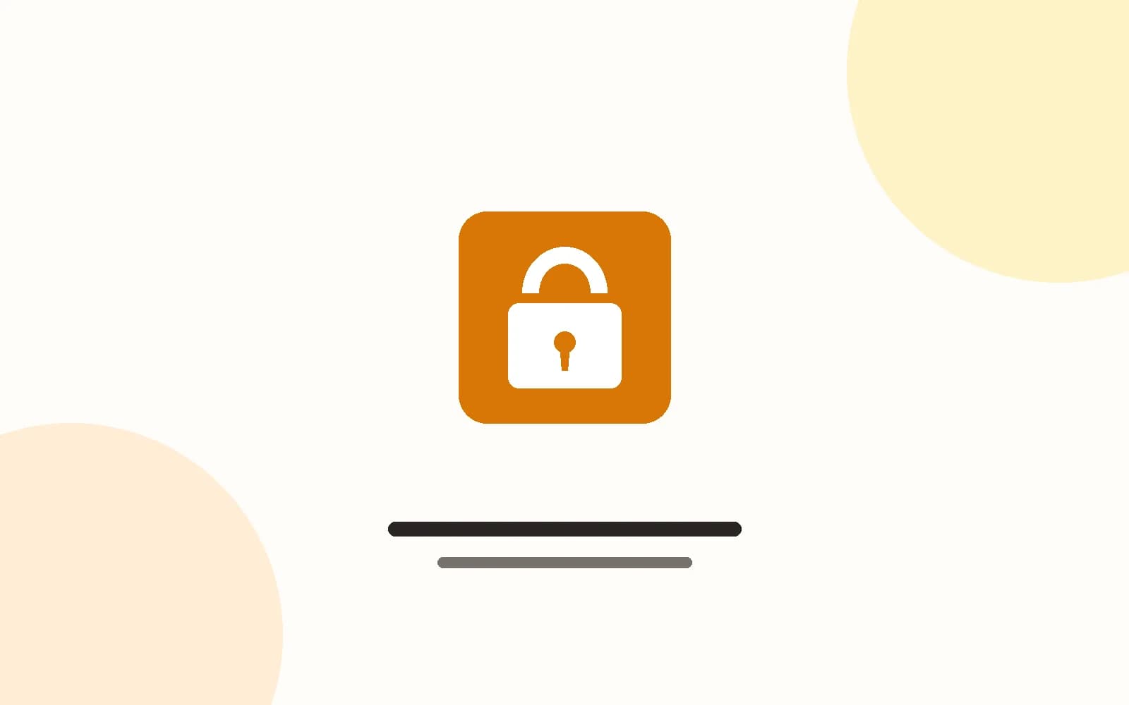 Metallic padlock on desk